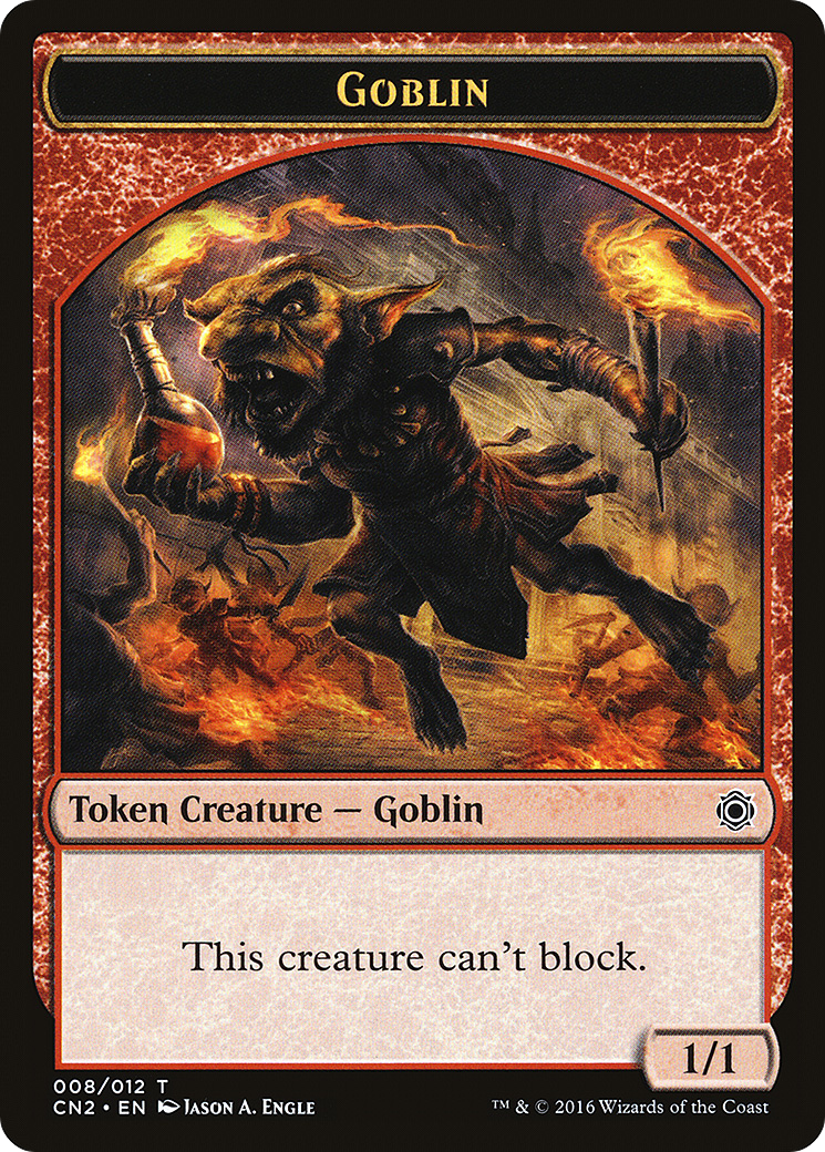 Goblin Token [Conspiracy: Take the Crown Tokens]-1