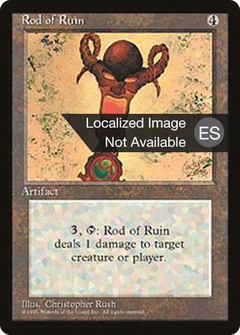 Rod of Ruin [Fourth Edition Foreign Black Border]-1