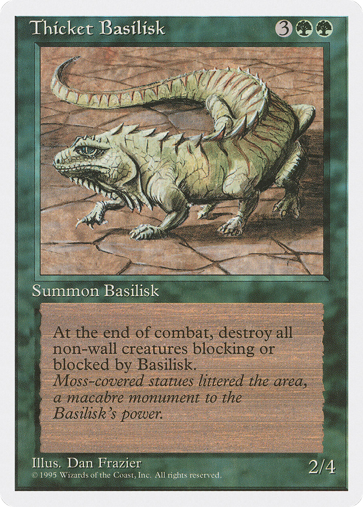 Thicket Basilisk [Fourth Edition]-1