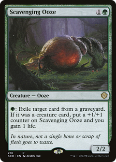 Scavenging Ooze [Starter Commander Decks]-1