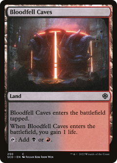 Bloodfell Caves [Starter Commander Decks]-1