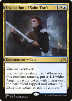 Invocation of Saint Traft [Shadows over Innistrad]-1