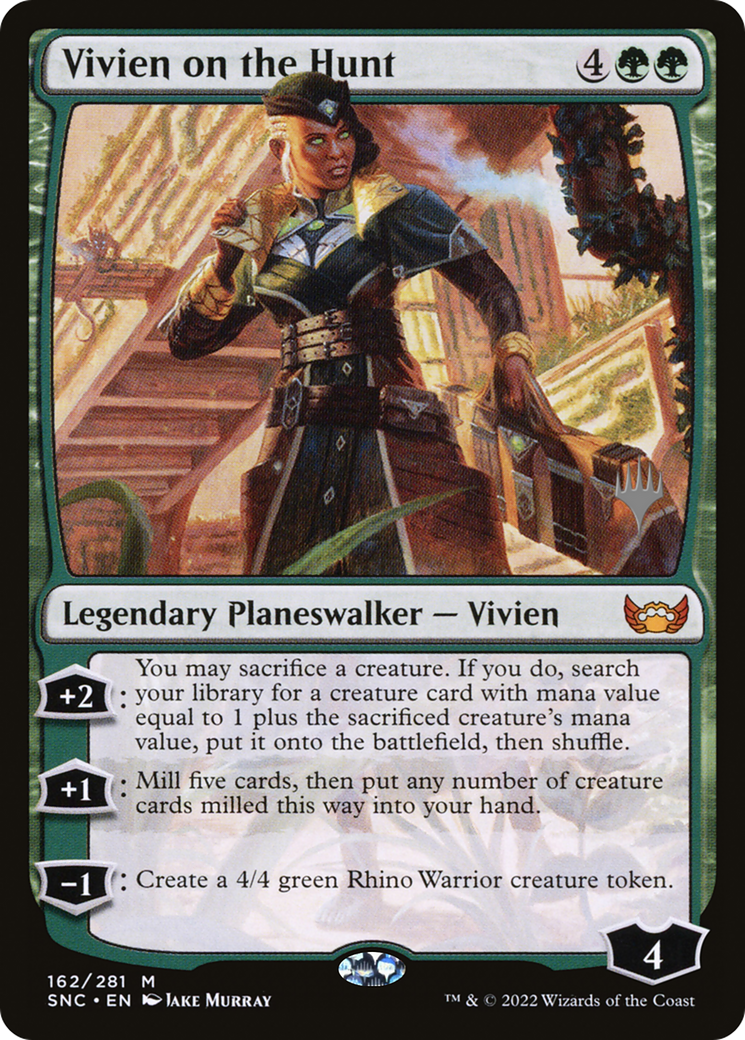 Vivien on the Hunt (PPSNC-162) - Streets of New Capenna Promos Foil-1