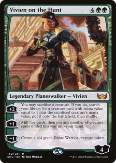 Vivien on the Hunt (PPSNC-162) - Streets of New Capenna Promos-1