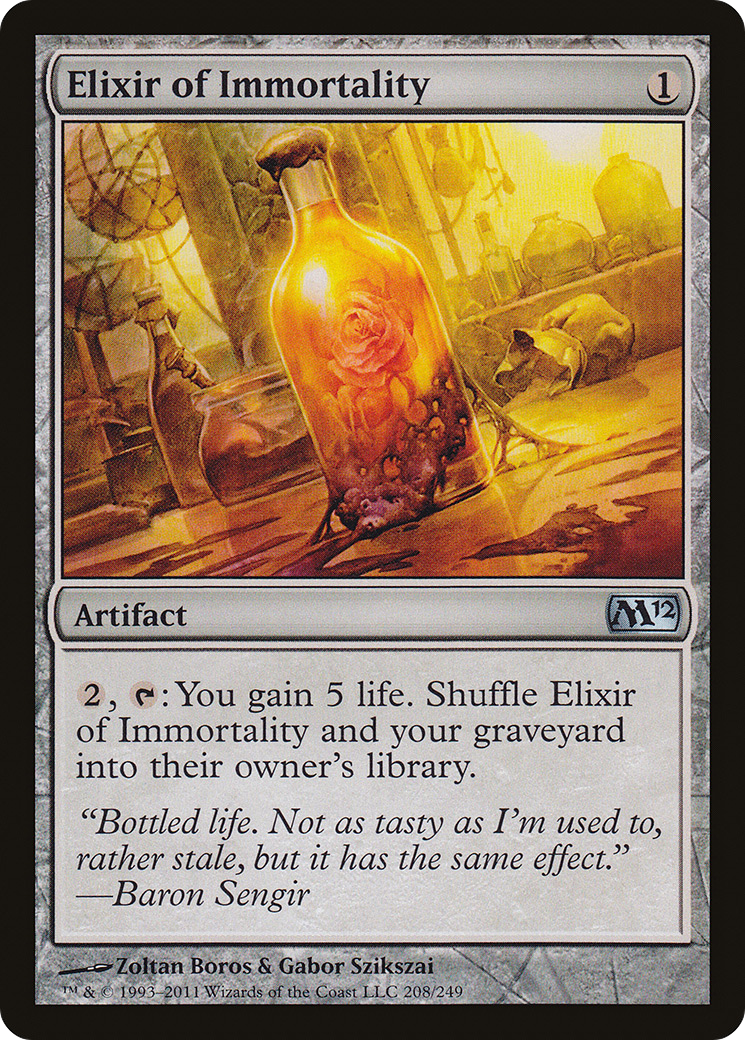 Elixir of Immortality [Magic 2012]-1