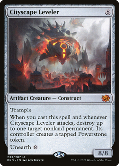 Cityscape Leveler (Promo Pack) [The Brothers' War Promos]-1
