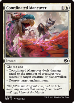 Coordinated Maneuver [Tarkir: Dragonstorm]-1