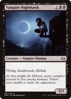 Vampire Nighthawk (MM3-087) - Modern Masters 2017 Foil-1