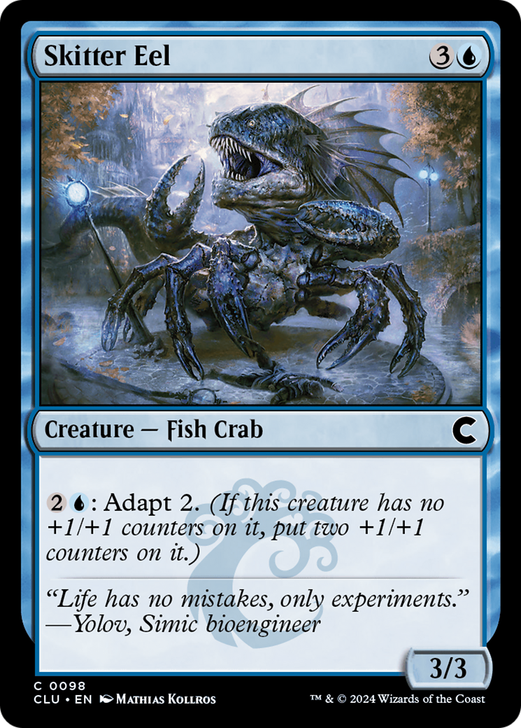 Skitter Eel [Ravnica: Clue Edition]-1
