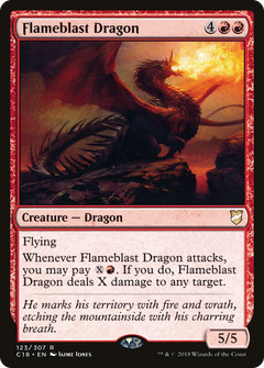 Flameblast Dragon [Commander 2018]-1