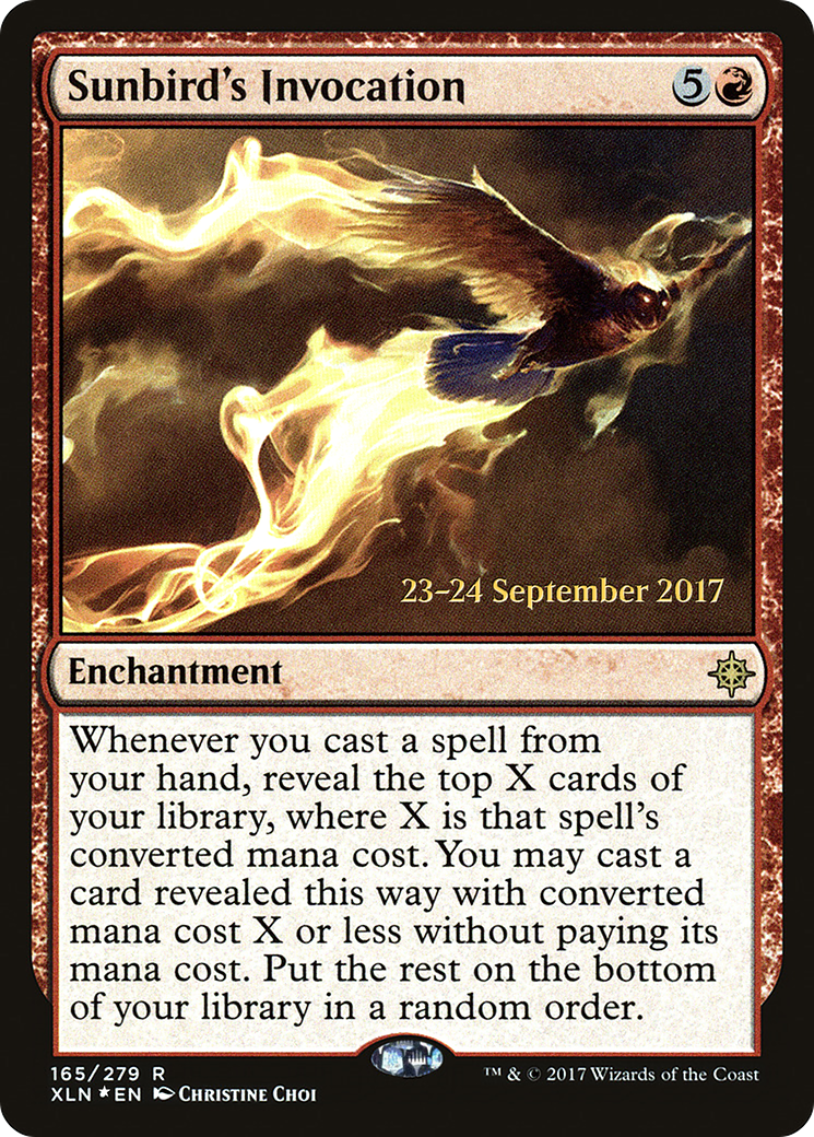 Sunbird's Invocation [Ixalan Prerelease Promos]-1