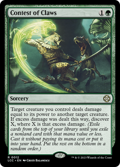 Contest of Claws [The Lost Caverns of Ixalan Commander]-1