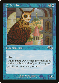 Spire Owl [Urza's Saga]-1
