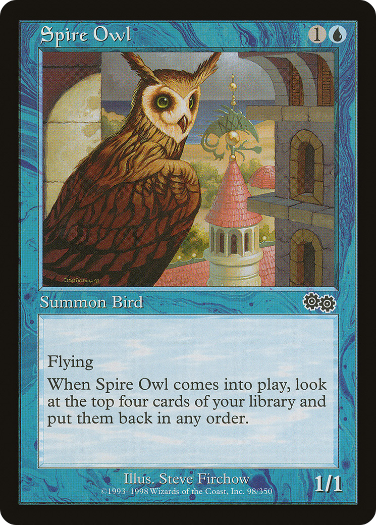 Spire Owl [Urza's Saga]-1