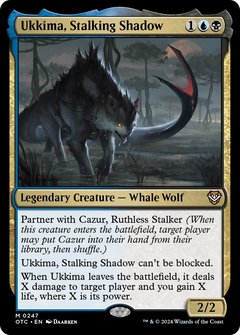 Ukkima, Stalking Shadow (OTC-247) - Outlaws of Thunder Junction Commander-1