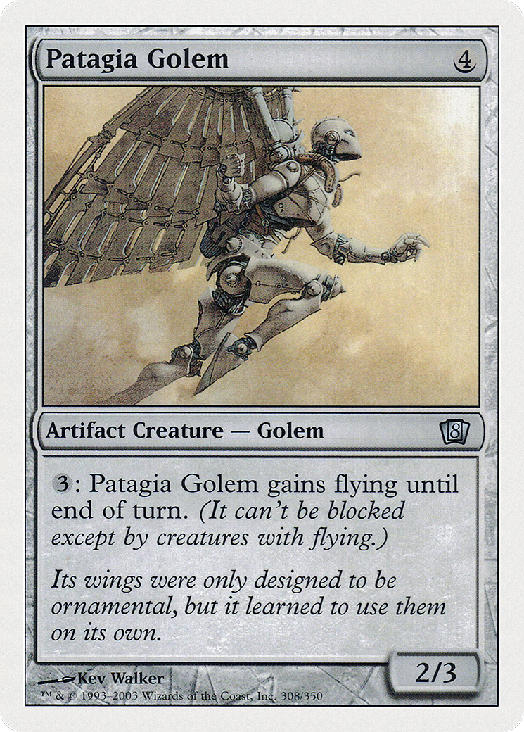Patagia Golem [Eighth Edition]-1