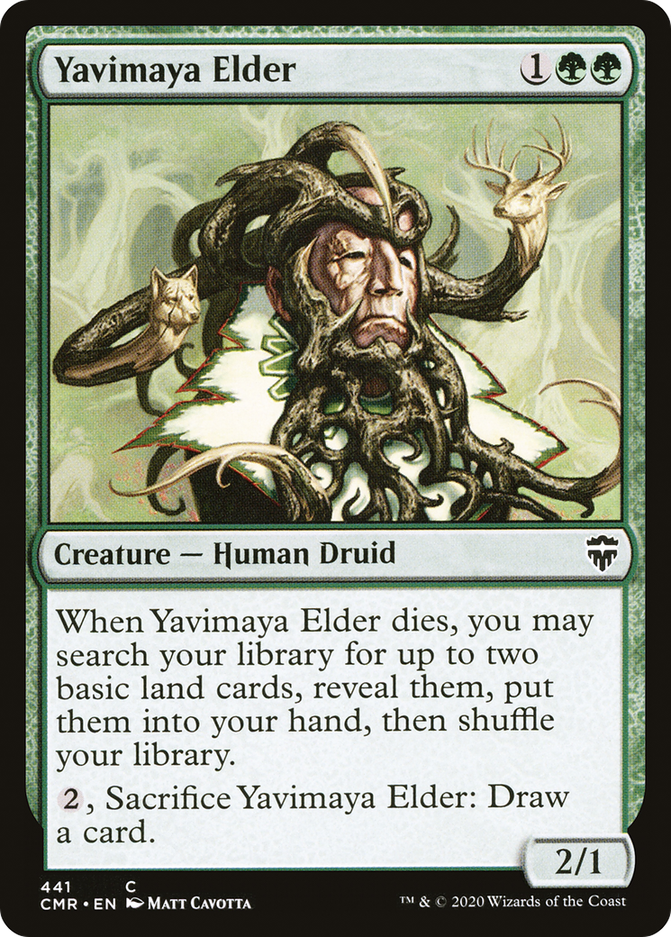 Yavimaya Elder (CMR-441) - Commander Legends-1