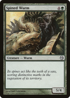 Spined Wurm [Duels of the Planeswalkers]-1