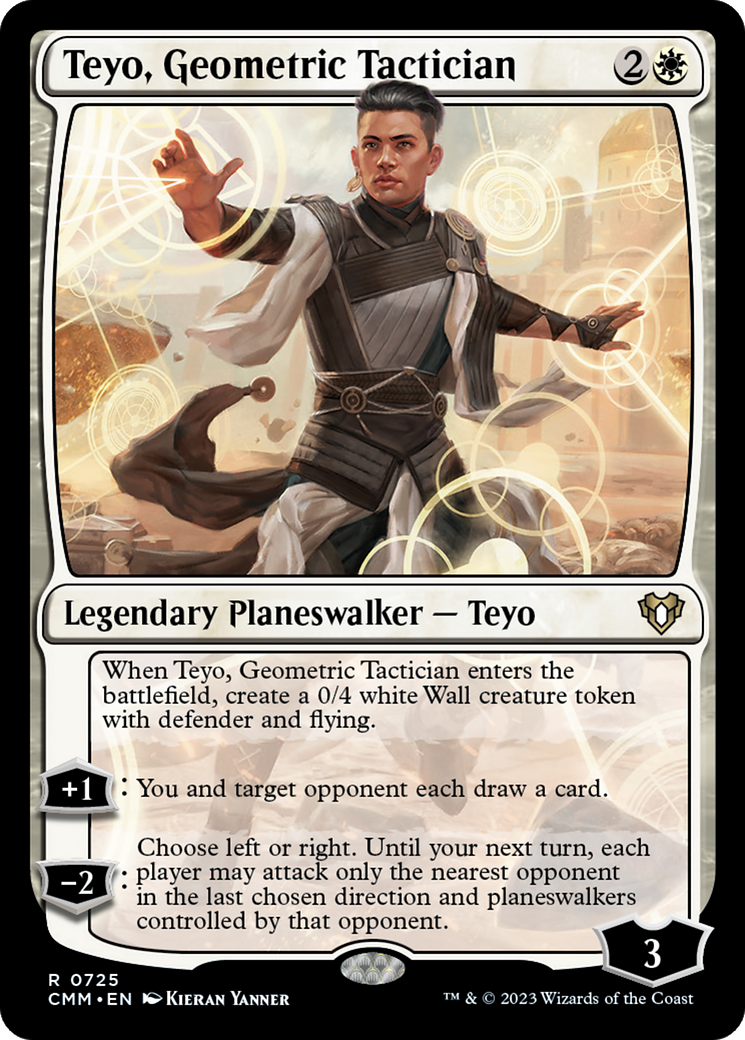 Teyo, Geometric Tactician [Commander Masters]-1