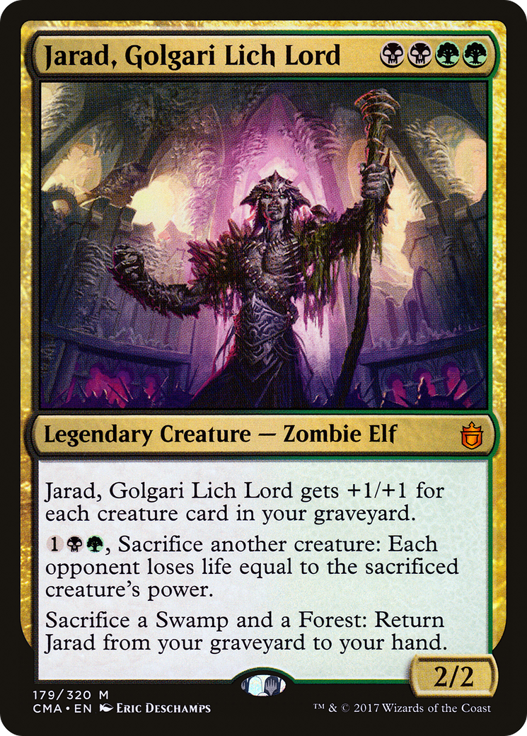 Jarad, Golgari Lich Lord [Commander Anthology]-1