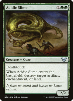Acidic Slime [Kamigawa: Neon Dynasty Commander]-1