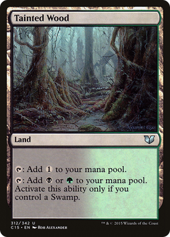 Tainted Wood [Commander 2015]-1