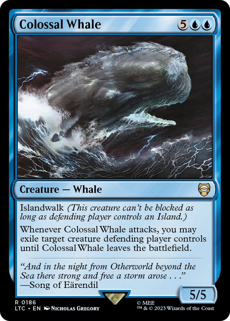 Colossal Whale [The Lord of the Rings: Tales of Middle-Earth Commander]-1