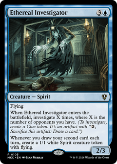 Ethereal Investigator [Murders at Karlov Manor Commander]-1