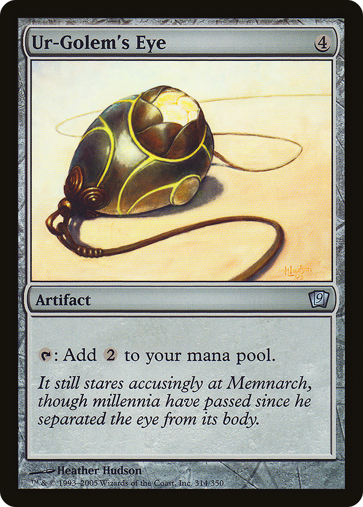 Ur-Golem's Eye (9ED-314) - 9th Edition-1