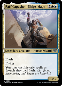 Raff Capashen, Ship's Mage [Commander Masters]-1