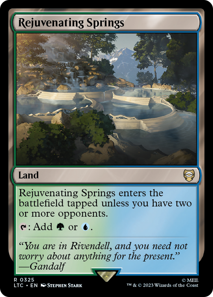 Rejuvenating Springs [The Lord of the Rings: Tales of Middle-Earth Commander]-1
