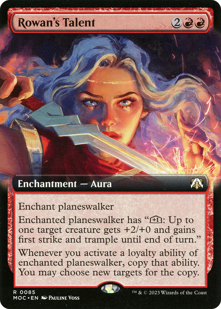 Rowan's Talent (Extended Art) [March of the Machine Commander]-1