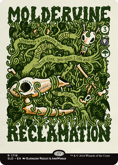 Moldervine Reclamation (SLD-1716) - Secret Lair Drop (Borderless) Foil-1