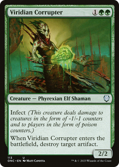 Viridian Corrupter [Phyrexia: All Will Be One Commander]-2