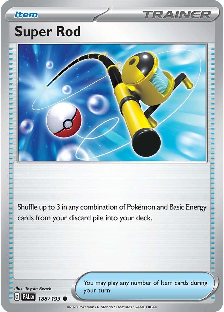 Super Rod (188/193) [Scarlet & Violet: Paldea Evolved]-1