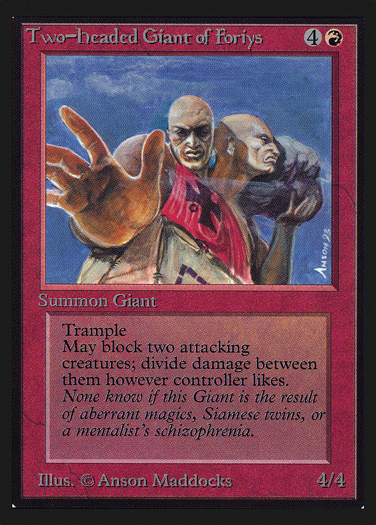 Two-Headed Giant of Foriys (IE) (IED-) - Intl. Collectors' Edition-1
