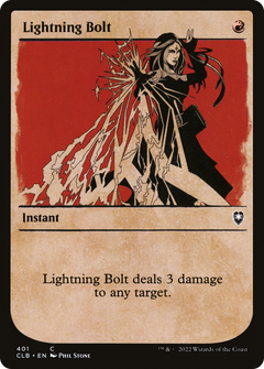 Lightning Bolt (Showcase) [Commander Legends: Battle for Baldur's Gate]-1