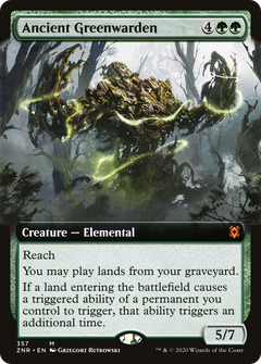 Ancient Greenwarden (Extended Art) [Zendikar Rising]-1