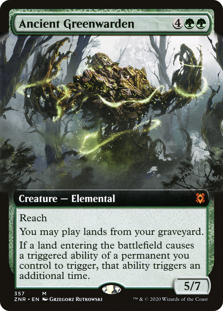 Ancient Greenwarden (Extended Art) [Zendikar Rising]-1