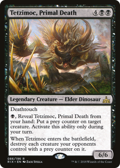 Tetzimoc, Primal Death [Rivals of Ixalan]-1