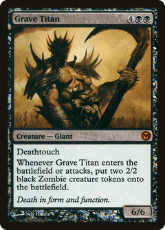Grave Titan (Duels of the Planeswalkers Promos) [Duels of the Planeswalkers Promos 2011]-1