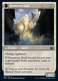 Beloved Beggar // Generous Soul [Innistrad: Midnight Hunt]-2