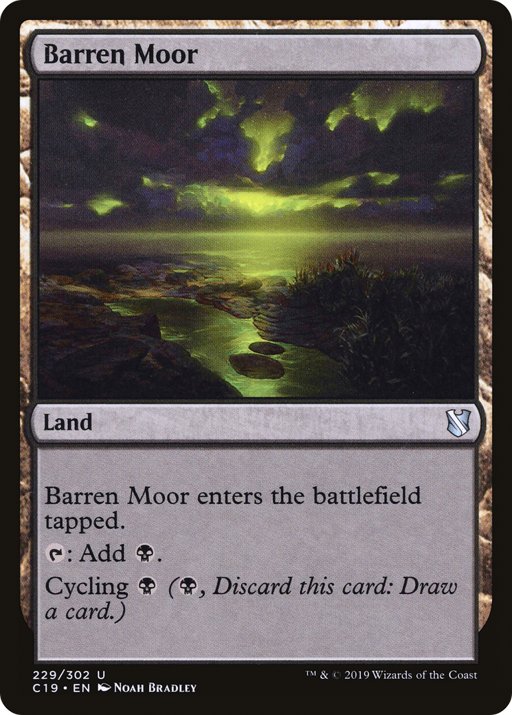 Barren Moor [Commander 2019]-1
