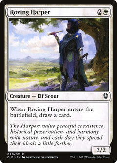 Roving Harper [Commander Legends: Battle for Baldur's Gate]-1