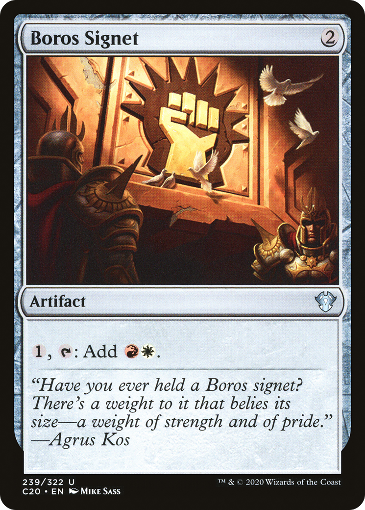 Boros Signet [Commander 2020]-1