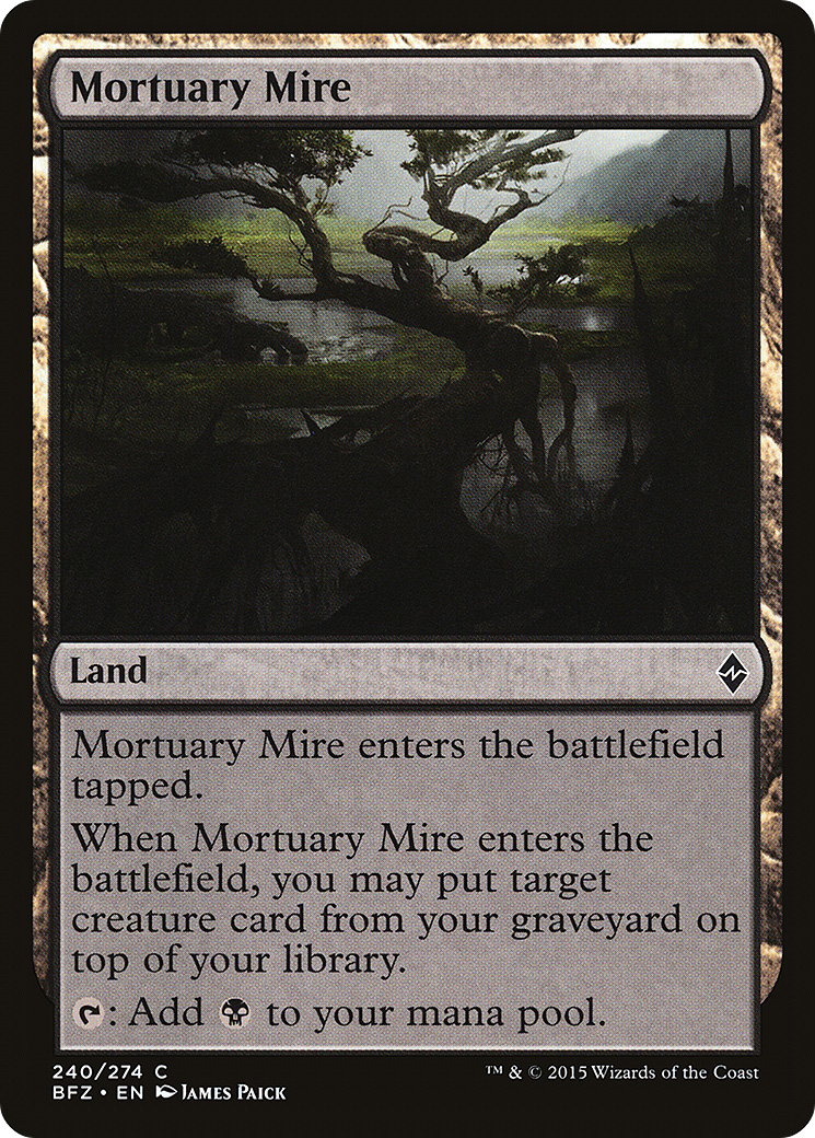 Mortuary Mire [Battle for Zendikar]-1