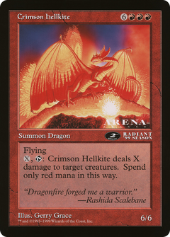 Crimson Hellkite (OLEP-080) - Oversized League Prizes-1