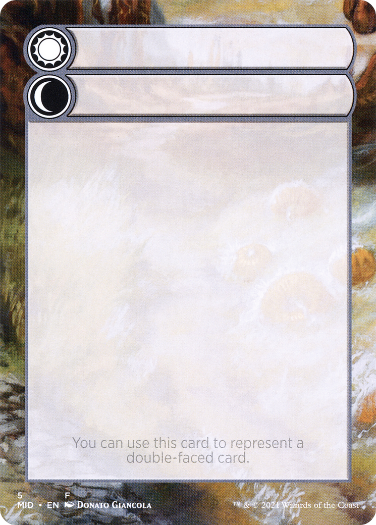 Double-Faced Substitute Card (SMID-005) - Innistrad: Midnight Hunt Substitute Cards (Borderless)-1