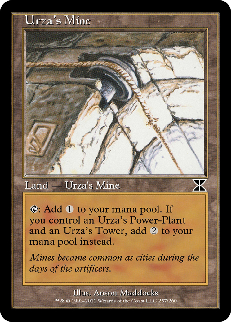 Urza's Mine (ME4-257B) - Masters Edition IV Foil-1