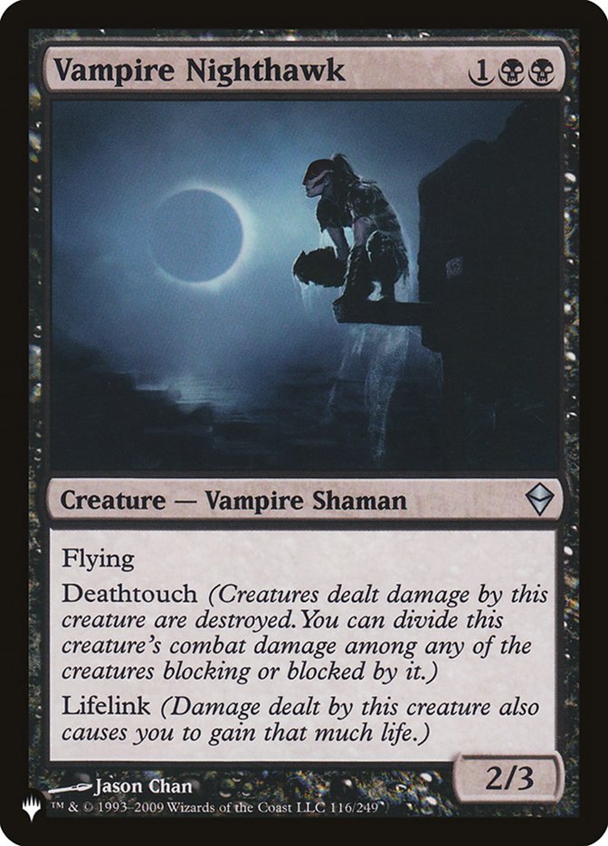 Vampire Nighthawk [The List]-1